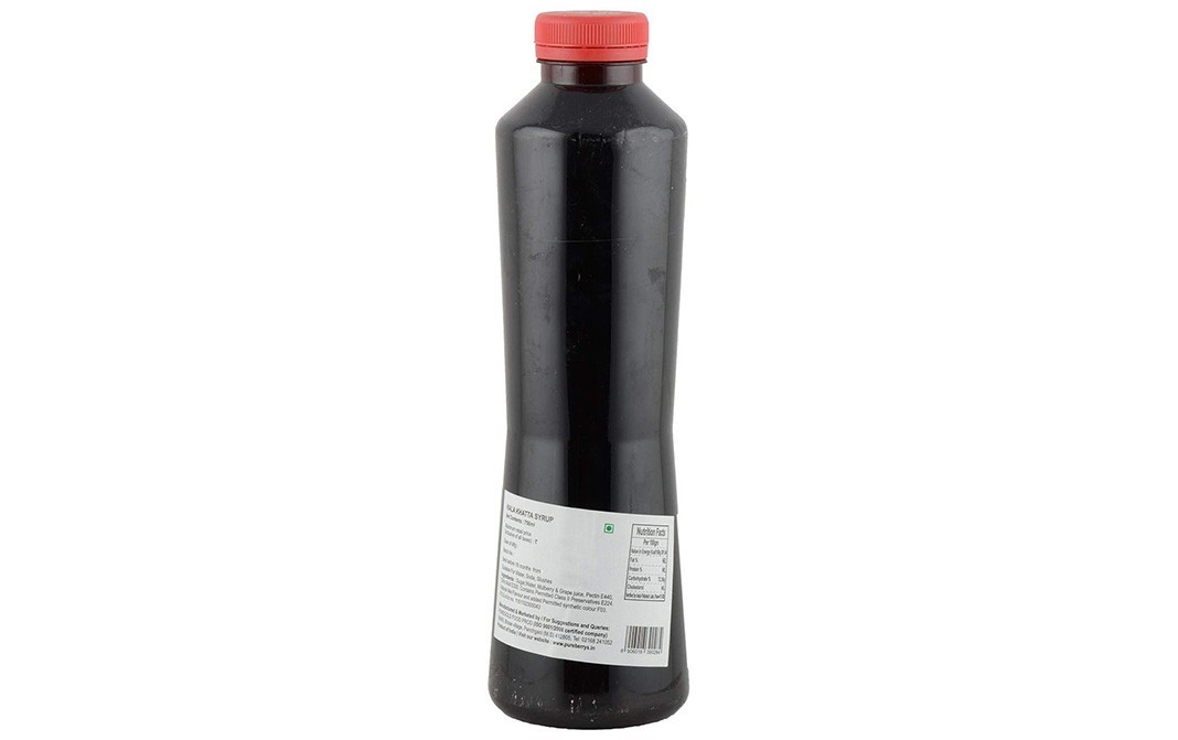 Pure Berry's Kalakhatta Syrup    Bottle  750 millilitre